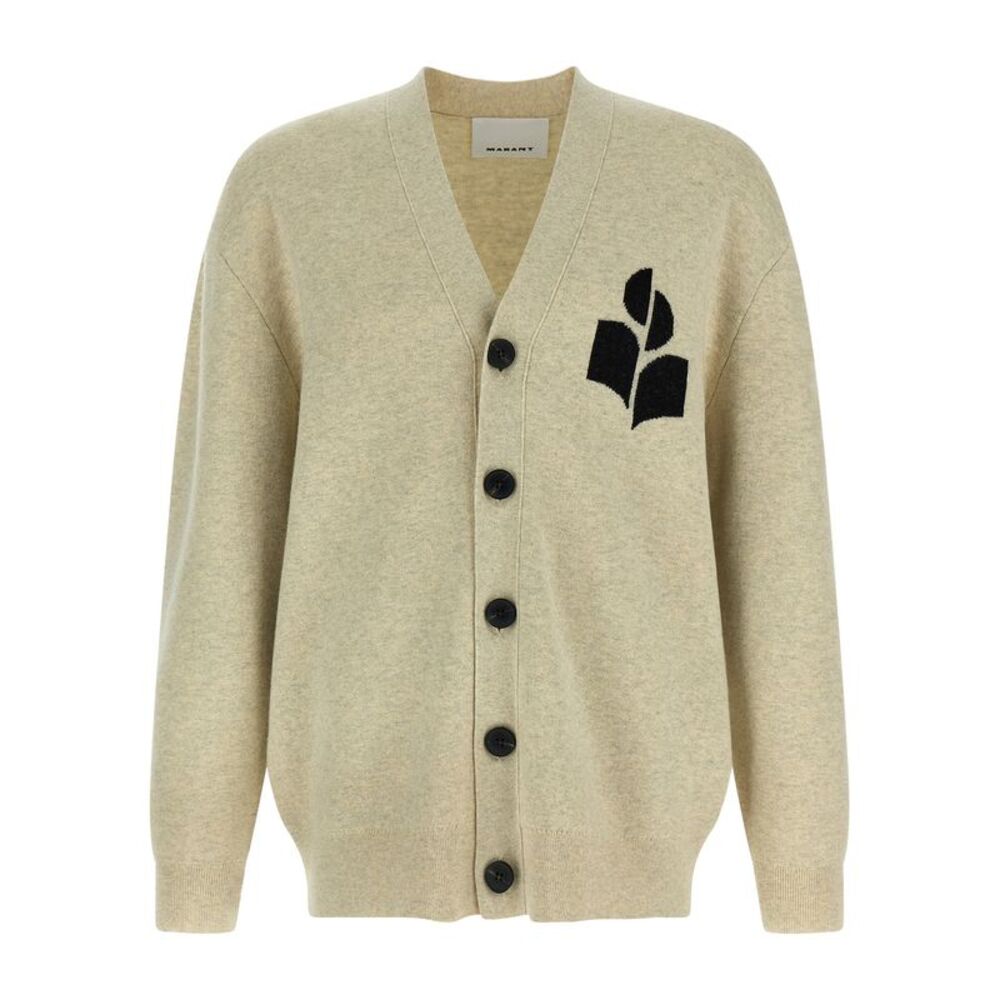 Isabel Marant Gray Cotton Men's Cardigan
